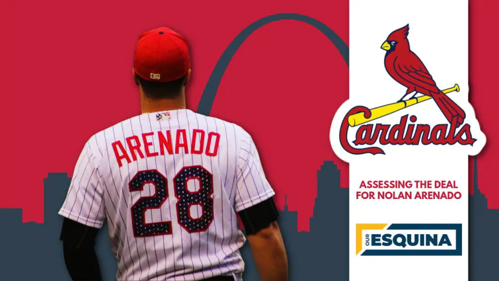 Nolan Arenado St. Louis Font