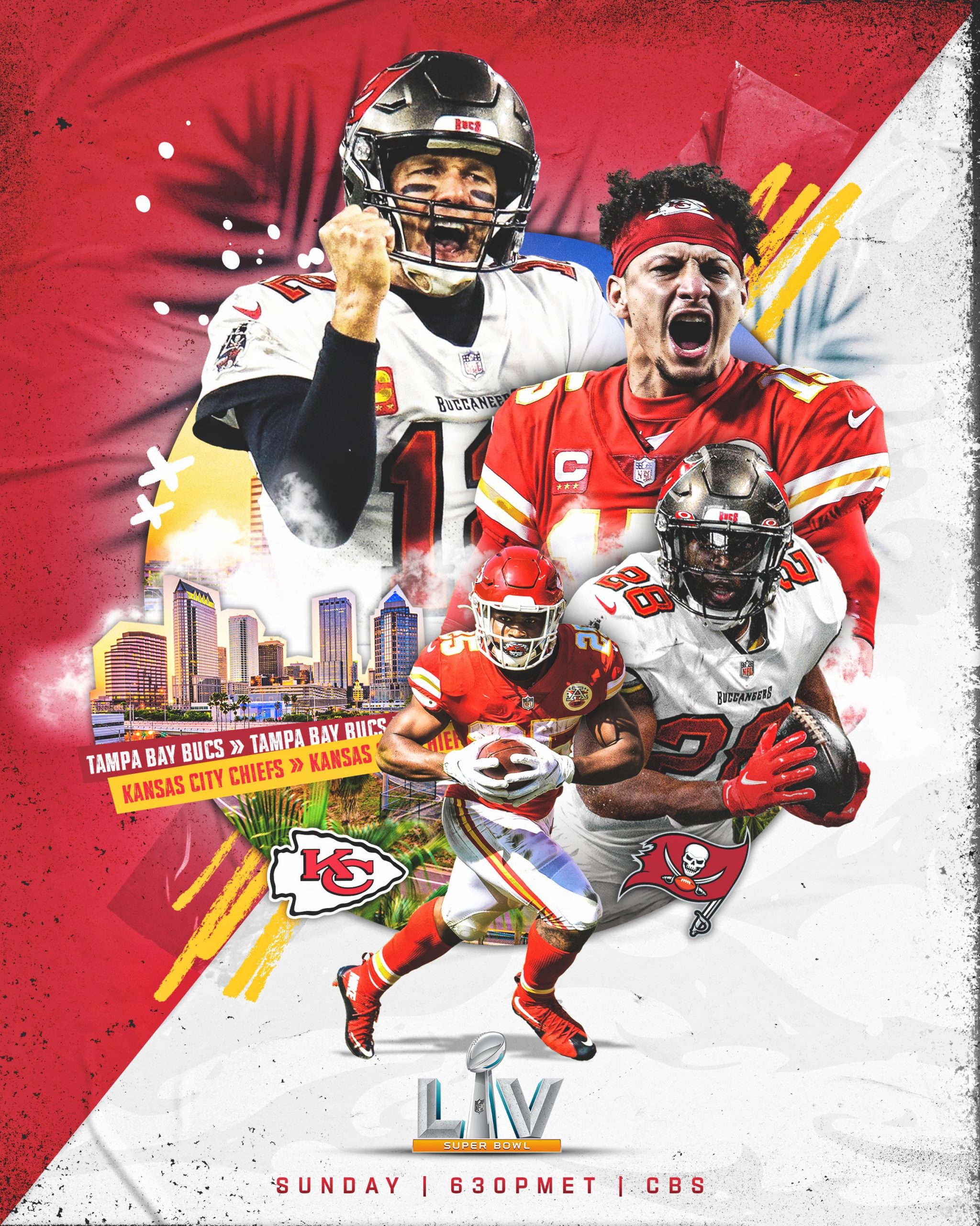 Buccaneers - Chiefs del Super Bowl 2021, en directo