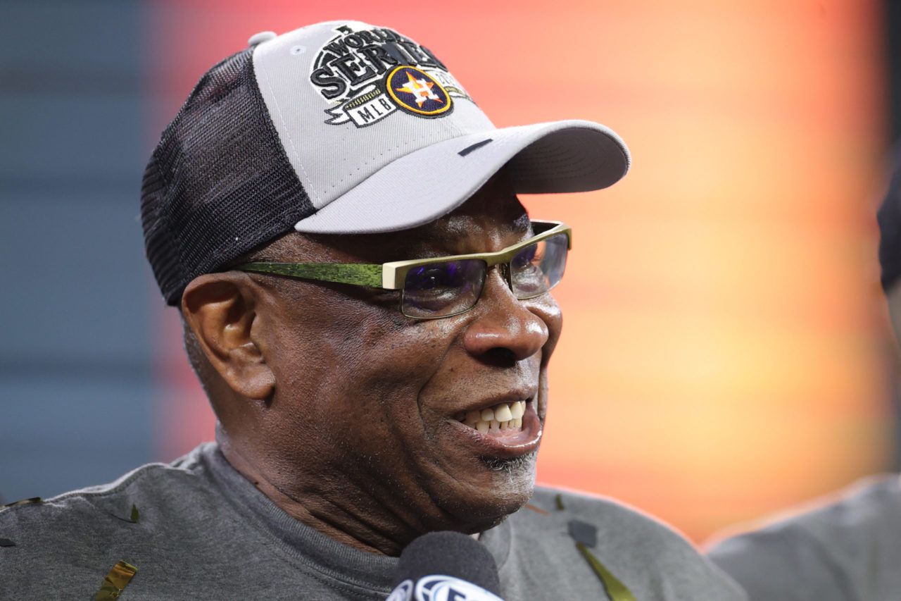 Dusty Baker reacts to first World Series win as manager: 'You gotta  persevere