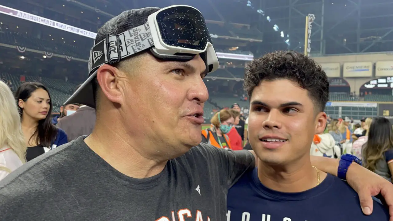 Astros coach Omar Lopez fulfills World Series promise Our Esquina