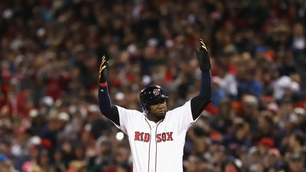 big papi signed jersey