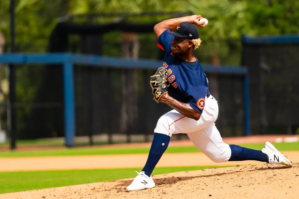 Astros pitcher Ronel Blanco impresses in first start of spring