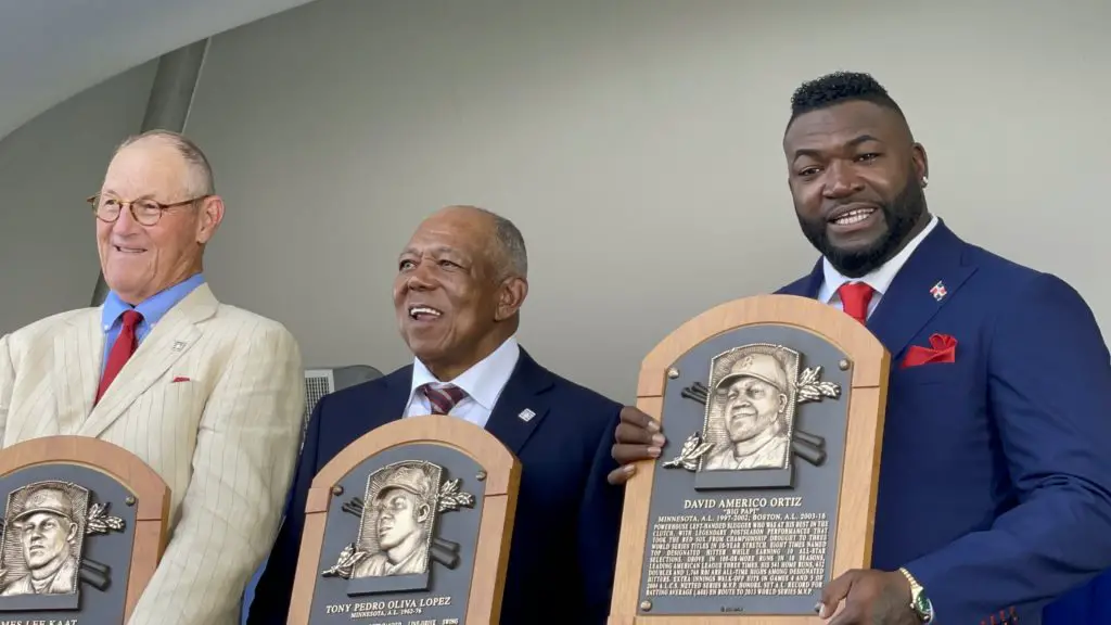 David Ortiz Delivers Moving Baseball Hall of Fame Induction Speech