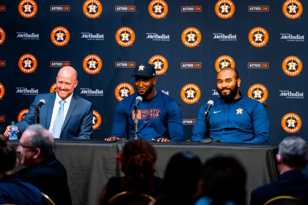 Framber Valdez shares Astros title with family - Our Esquina