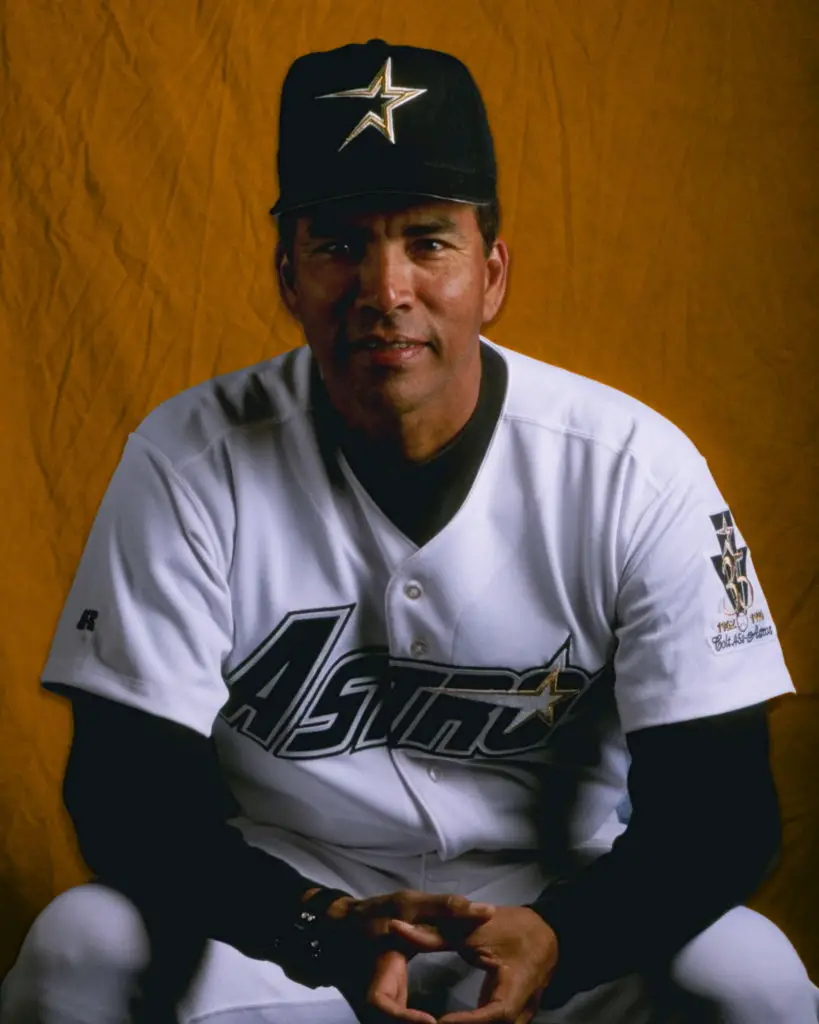 Astros: Jose Cruz, No. 25, 12/20/2011