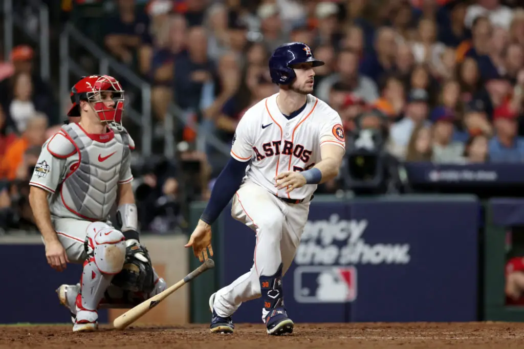 Official Houston Astros Baseball Kyle Tucker World Series 2022