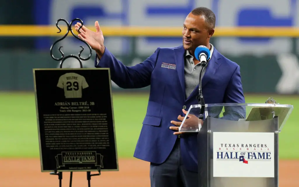 Adrian Beltre will join the legends in Texas Sports Hall of Fame