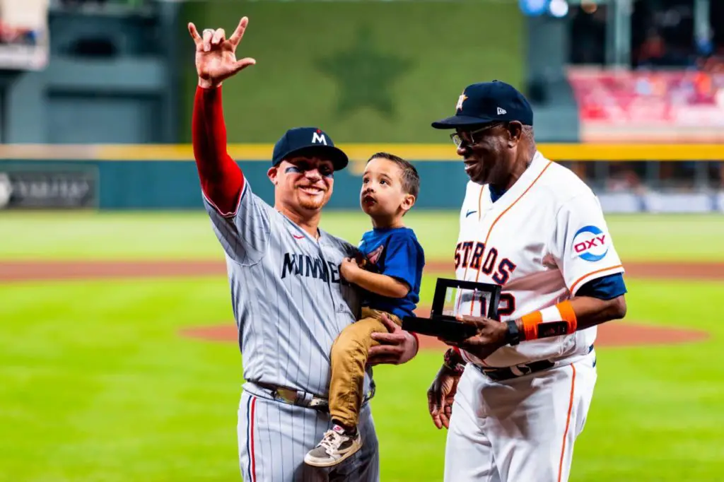 Christian Vazquez: Christian Vazquez's wife basks in glory as MLB star  receives 2022 championship ring at Minute Maid Park