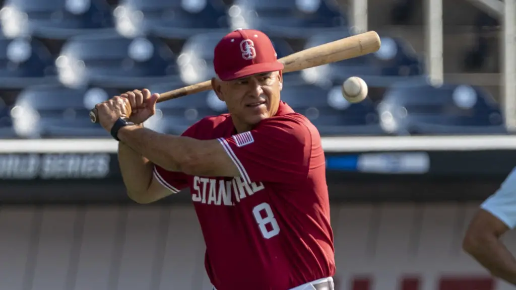 OMAHA, Neb. - David Esquer at TD Ameritrade Park Omaha on June 18, 2021 in Omaha, Nebraska. Photo courtesy of Stanford University. 