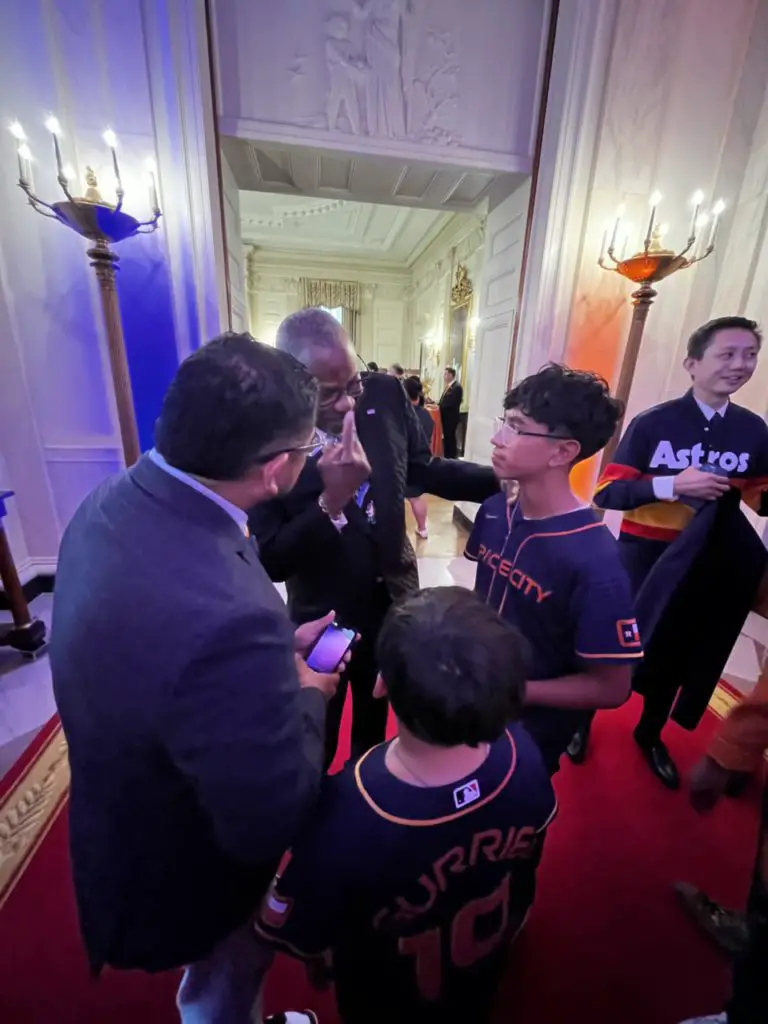 Houston Latino leaders join Astros at White House Our Esquina