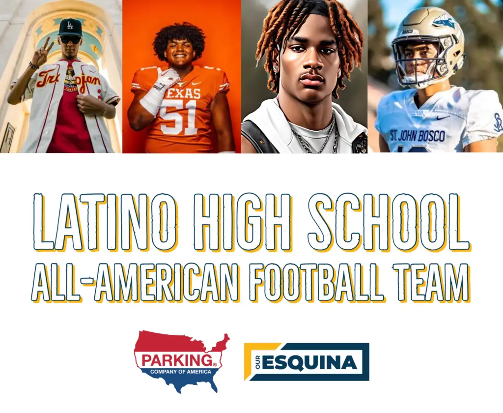 Gallegos, Woodyard, Sanchez highlight Latino High School All-America  Football Team - Our Esquina