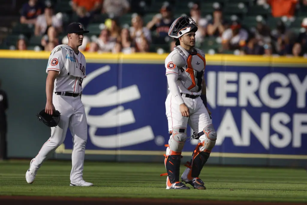 Yainer Diaz guides Astros within two outs of no-hitter - Our Esquina