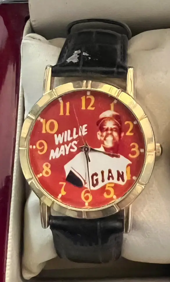 Russ Ortiz Willie Mays watch