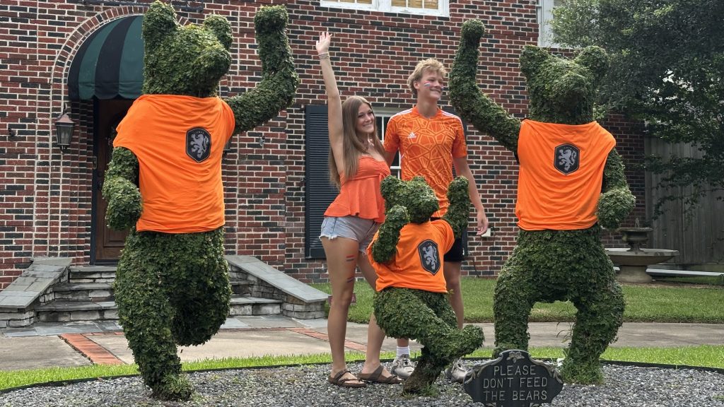 Oranje fan walk
