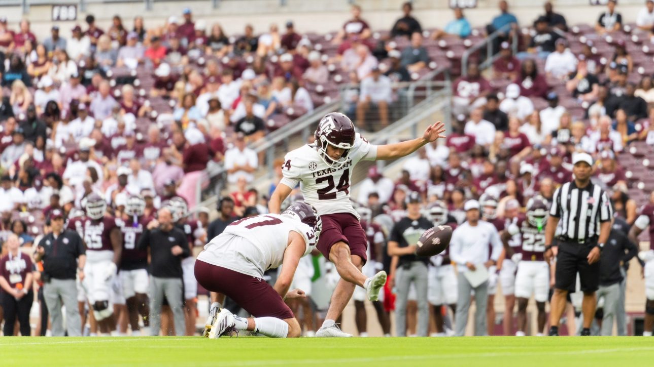 Texas A&M kicker David Olano made own path from Futbol to Football